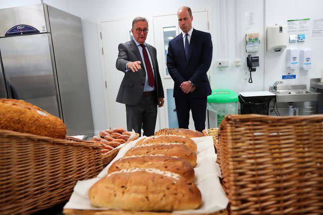 <p>GEOFF CADDICK/POOL/AFP via Getty</p> Prince William visits Cardiff, Wales, to celebrate the seaweed industry and food innovation on June 11, 2024