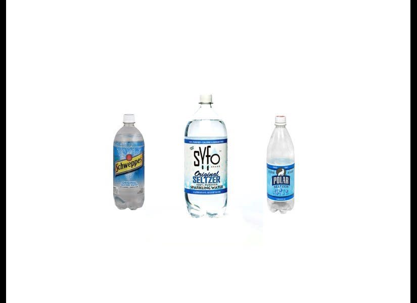 Seltzer water is just plain water that has been artificially carbonated.  This water, which contains no sodium salts, gets its name from the German town of <a href="http://www.jw.org/en/jehovahs-witnesses/offices/germany/" target="_blank">Selters</a>, which was renowned for its natural springs. Seltzer water was first introduced as a cheap alternative to sparkling mineral water -- and it still is an economical option today.