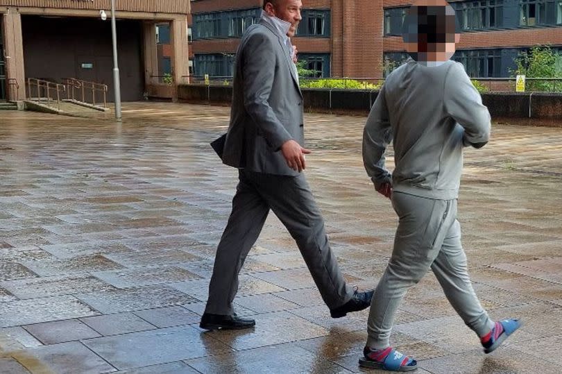 James Costello outside Liverpool Crown Court