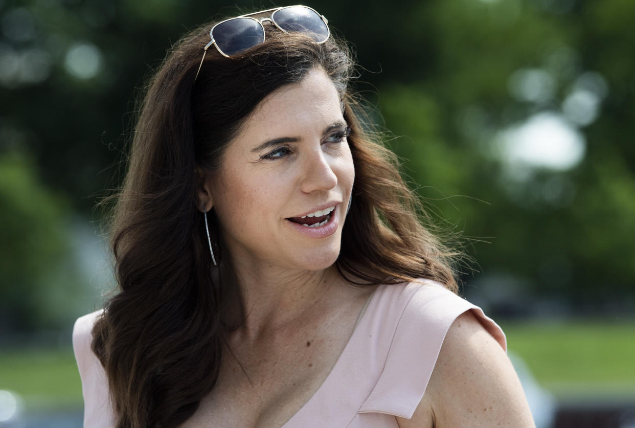 Rep. Nancy Mace, R-S.C., is getting help from former Trump officials. (Getty Images)