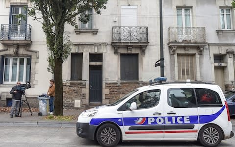 The wife and four children of the aristocratic businessman were found buried under the terrace of the family's townhouse in Nantes in 2011 - Credit: Sebastien Salom-Gomis/AFP