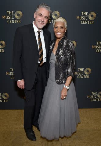 <p>Araya Doheny/Getty</p> Todd Hunter and Dionne Warwick in January 2023