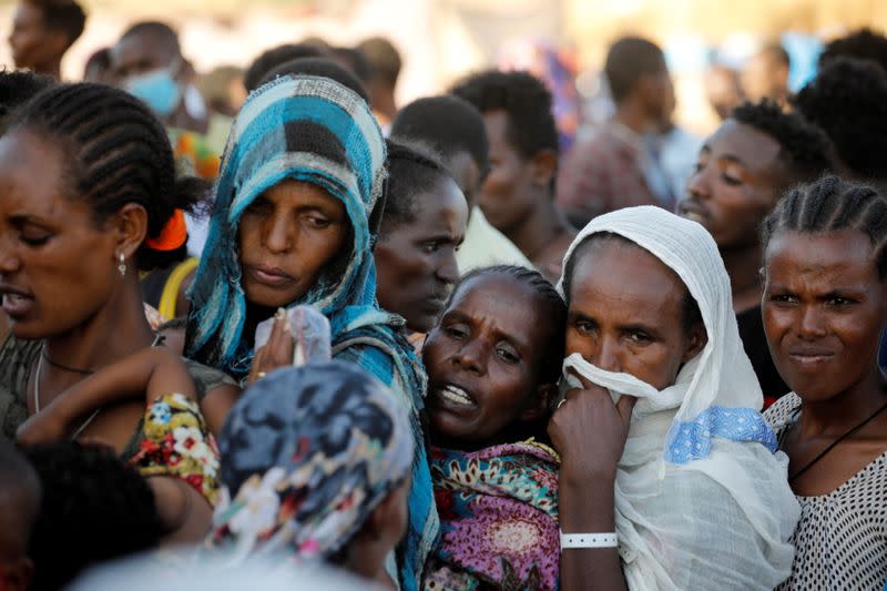 Um Rakuba refugee camp on Sudan-Ethiopia border