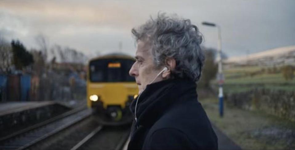 Peter Capaldi in Lewis Capaldi's "Someone You Loved" video.