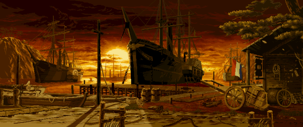16-Bit Fighting Game Background : r/perfectloops