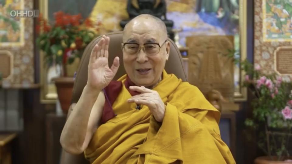 西藏精神領袖達賴喇嘛。   圖：取自達賴喇嘛臉書