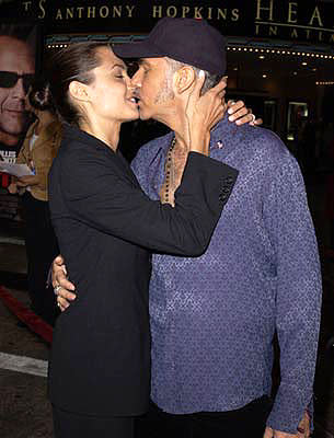 Angelina Jolie and Billy Bob Thornton at the Westwood premiere of MGM's Bandits