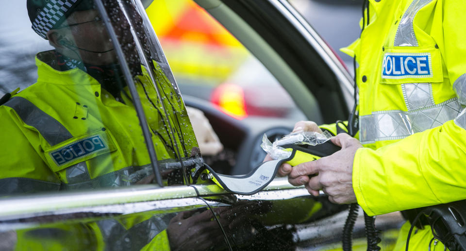 South Australia police say they allegedly caught a 43-year-old woman driving with a blood alcohol reading of more than six times over the legal limit.