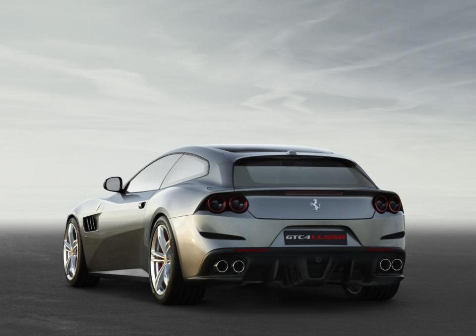 <p>The most notable styling tweaks arrive at the rear. Ferrari call the styling “chiseled” and sharpened over the outgoing FF. We’d agree with that statement. </p>