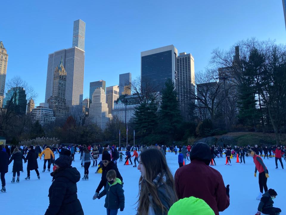 wollman rink ice skating