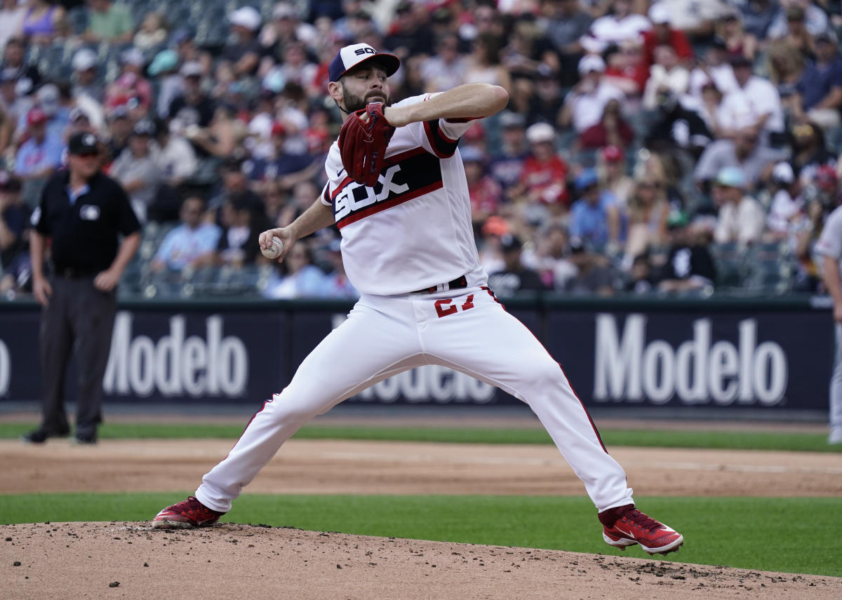 MLB Stack'd: Lucas Giolito  If White Sox All-Star pitcher Lucas Giolito  could borrow a pitch from anybody in history, who would it be? Find out  that and more on the FIRST