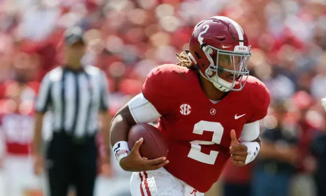 Eagles' QB Jalen Hurts earns perseverance award from Tuscaloosa civil ...