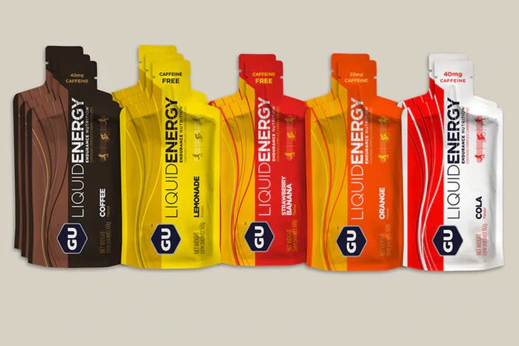 GU liquid energy gels