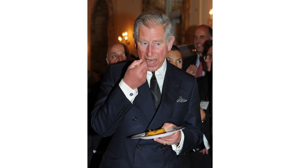 Prince Charles And The Duchess Of Cornwall, On An Official Visit To Italy Attend A Slow Food Reception, In Rome.