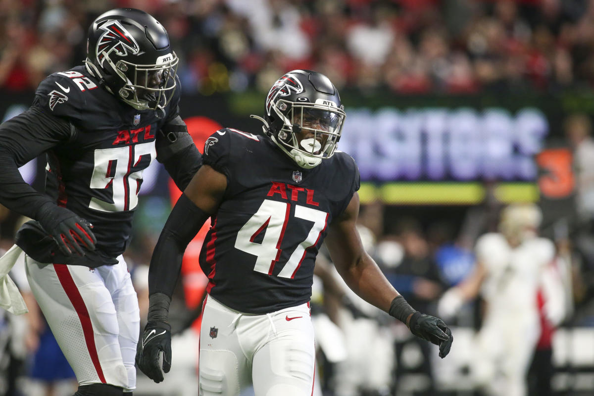 Watch: Falcons rookie Arnold Ebiketie sacks Bears QB Justin Fields