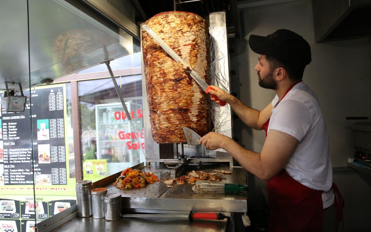 The German doner kebab was invented in the 1970s by a Turkish immigrant