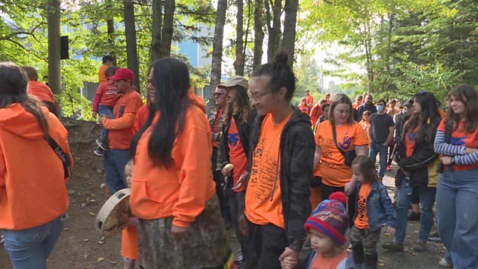 Events to commemorate National Day for Truth and Reconciliation have been happening all week, including this walk at Killarney Lake on Friday. There are more events to come across the province on the day itself.