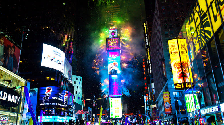 Times Square on New Years Eve