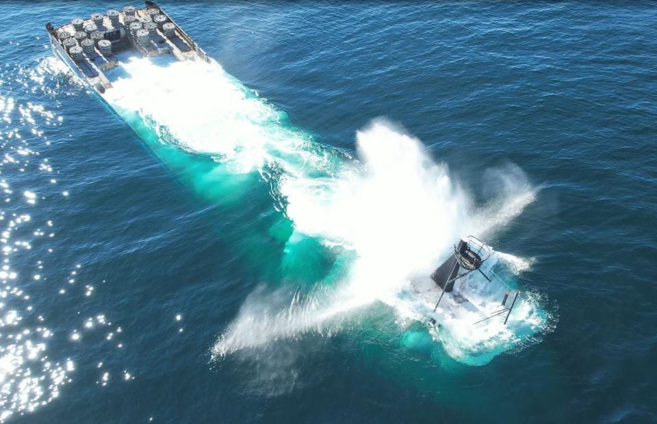 The 239-foot R/V DEEP STIM III now sits on the bottom of the Gulf of Mexico as a new artificial reef that will provide new fishing and diving experiences to tourists and residents.