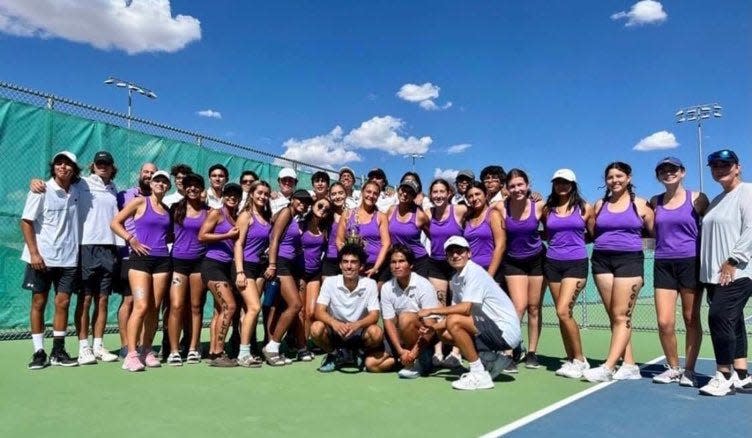 The Franklin tennis program won the the District 1-6A team title, a first for the program in 26 years.