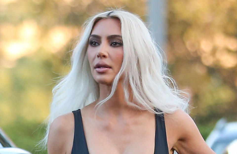 Kim Kardashian has obtained a restraining order against an alleged stalker credit:Bang Showbiz