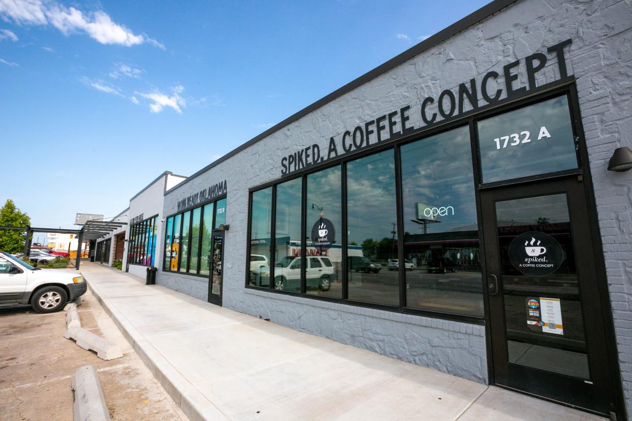 Spiked. A Coffee Concept on 23rd Street is pictured in Oklahoma City on July 27, 2023.