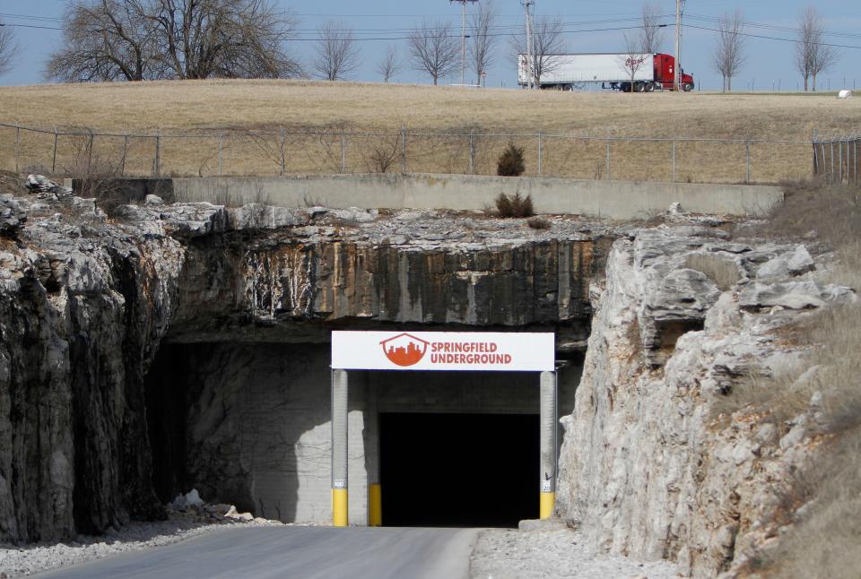 An entrance into the Springfield Underground on Thursday, March 12, 2015.