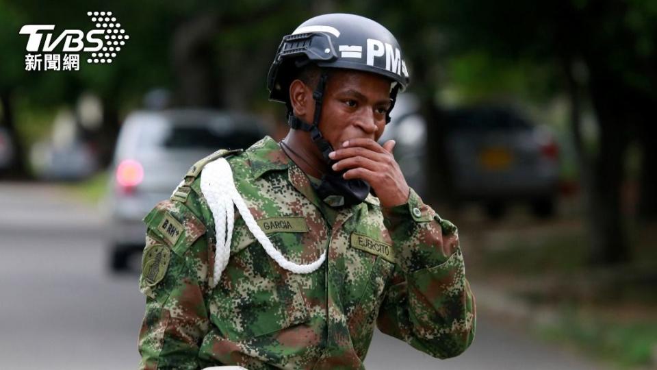 這個月中才發生庫庫塔的軍事設施內爆炸，當時士兵仍餘悸猶存。（圖／達志影像 美聯社）