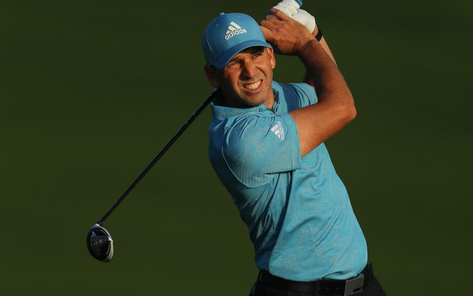 Sergio Garcia is two shots off the lead through the first round at the Dubai Desert Classic - Warren Little /Getty Images Europe 