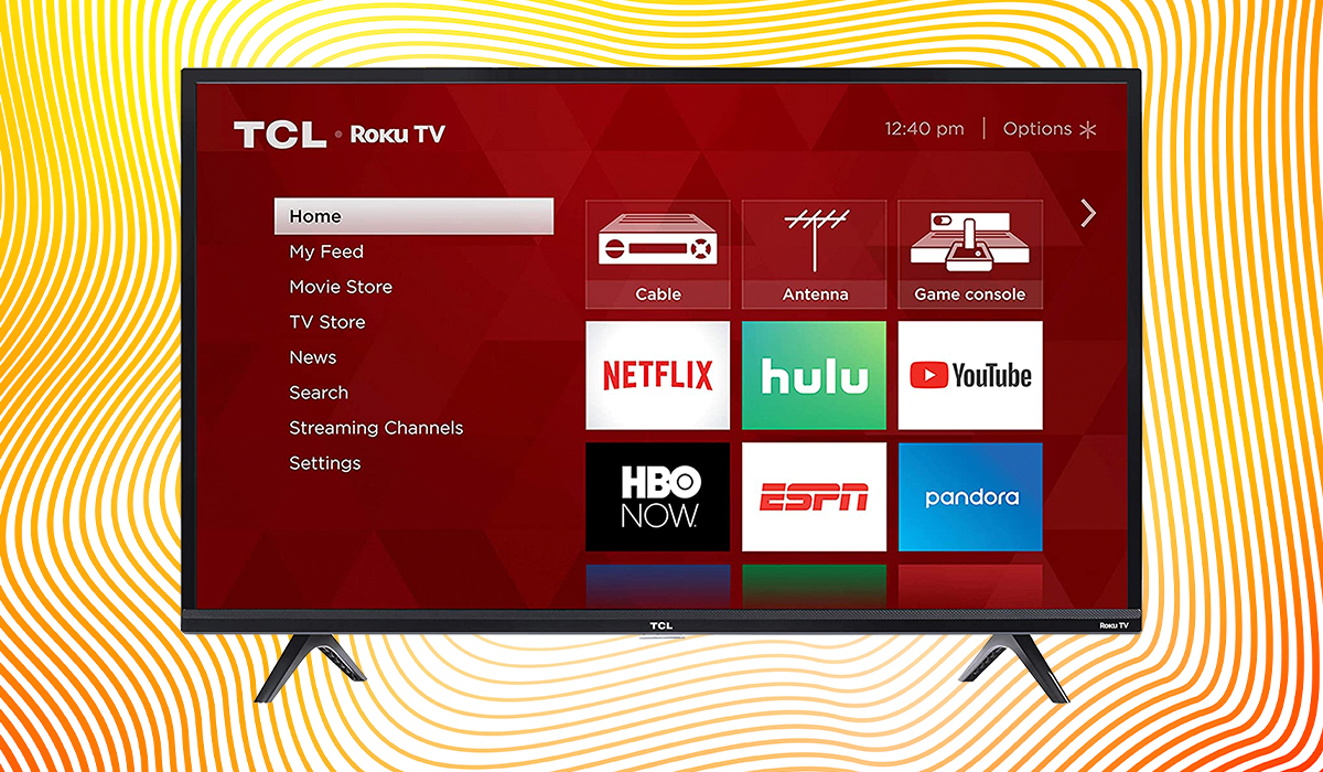 Get this TCL 40-inch HD Smart LED Roku TV for just $180, down from $300. (Photo: Amazon)