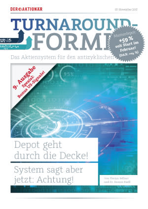 Neu: Turnaround-Formel mit US-Bonus – Depotwerte gehen dank Blockchain durch die Decke