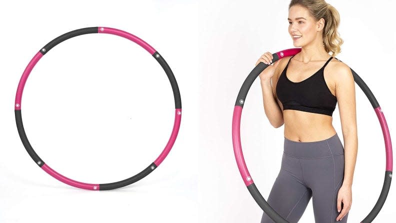 Try this hoop for a super comfy workout.