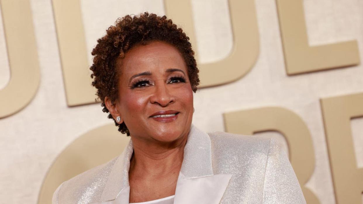 <div>US actress and comedian Wanda Sykes arrives for the 81st annual Golden Globe Awards at The Beverly Hilton hotel in Beverly Hills, California, on January 7, 2024. (Photo by Michael TRAN / AFP) (Photo by MICHAEL TRAN/AFP via Getty Images)</div>