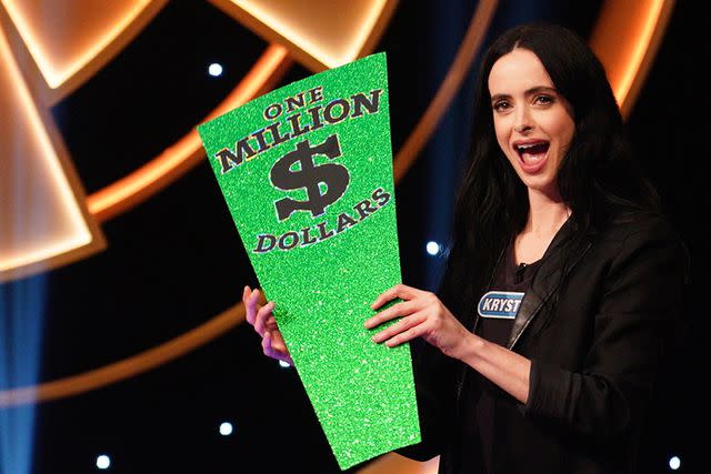 <p>Disney/Christopher Willard</p> Kristen Ritter on 'Celebrity Wheel of Fortune'