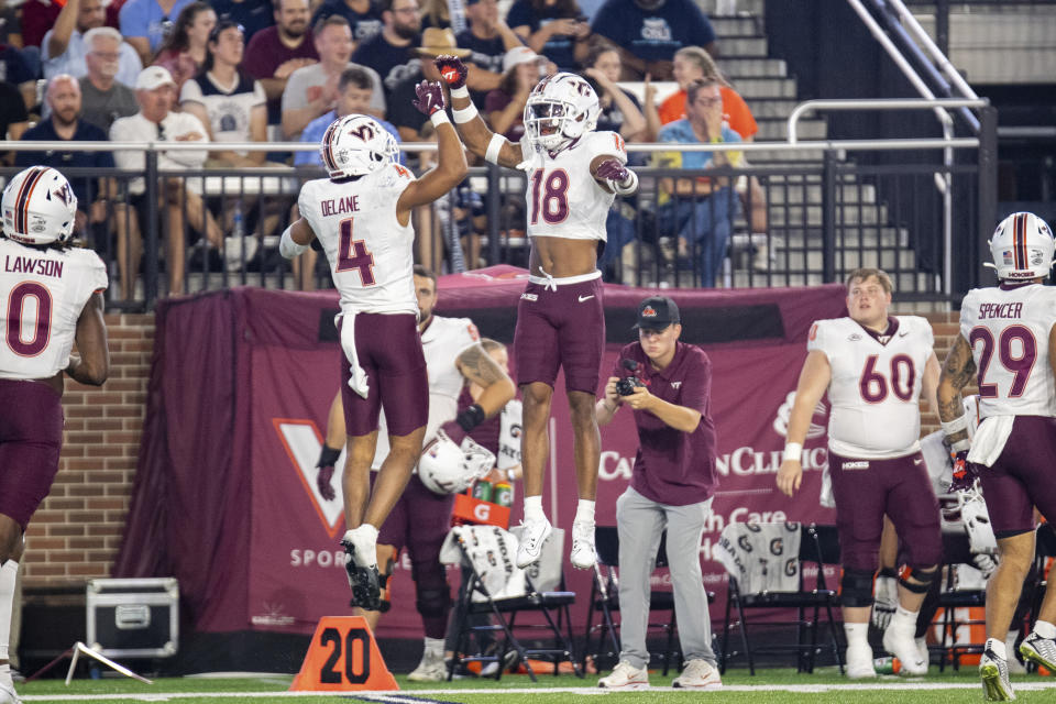 Kyron Drones runs, passes Virginia Tech past Old Dominion, 3717