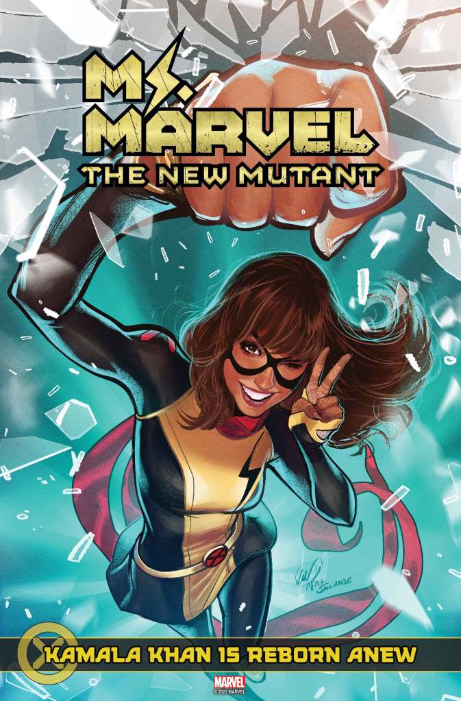 MS. MARVEL: THE NEW MUTANT #1 Homage Variant Cover by Lucas Werneck