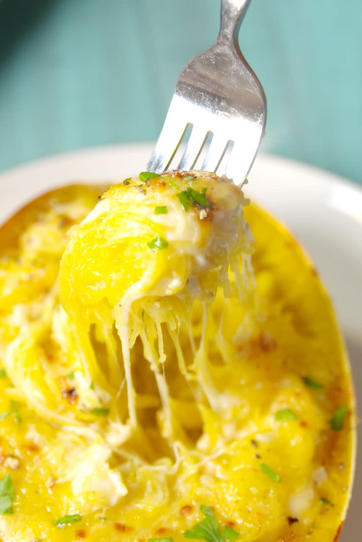 Four-Cheese Spaghetti Squash