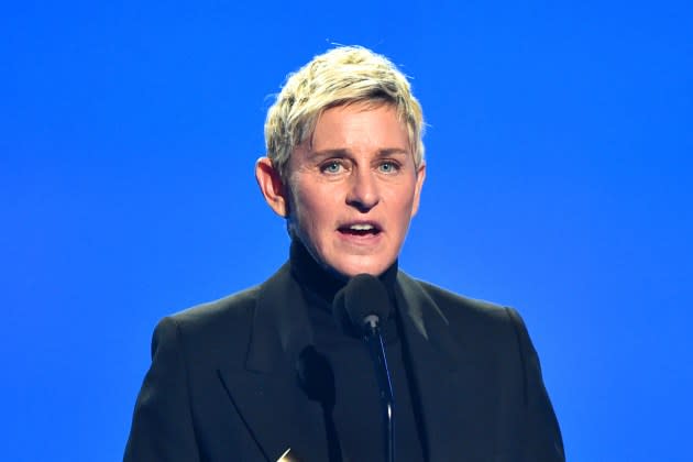 Ellen DeGeneres.  - Credit: Alberto Rodriguez/E! Entertainment/NBCUniversal/NBCU Photo Bank via Getty Images