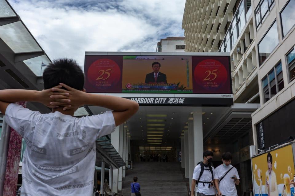 File image: Despie Chinese clampdown, Hong Kong remains a business hub  (Getty Images)
