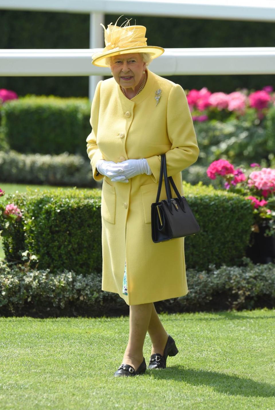 Queen Elizabeth II: Clasped Hands