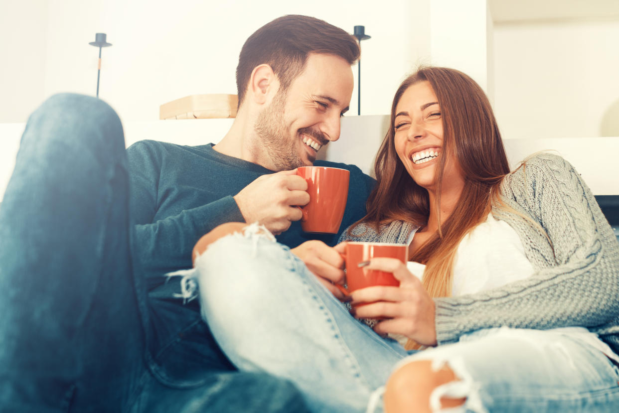 We might always hear people say that marriage is hard work but one man and wife are preaching the complete opposite. Photo: Getty Images