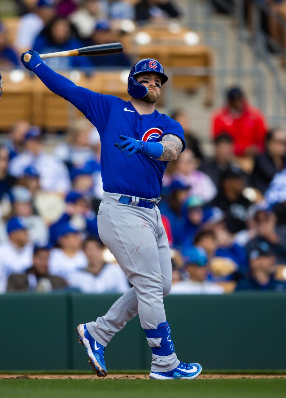 Cubs catcher Tucker Barnhart was the second-longest tenured Red behind Joey Votto when he was traded to the Detroit Tigers on the first day of the offseason. Barnhart had the worst offensive season of his career with Detroit but still signed a two-year, $6.5 million contract with the Cubs in December.