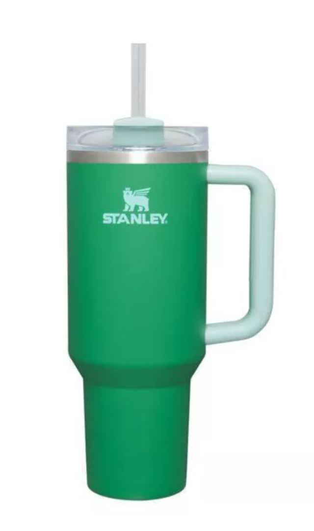 Stanley 40 oz Stainless Steel H2.0 Flowstate Quencher Tumbler Watercolor  Blue