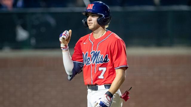 Ole Miss Baseball on X: Mid 1  @GraysonSaunier settles in after a leadoff  walk and retires three straight. Ole Miss 0, Auburn 0   / X