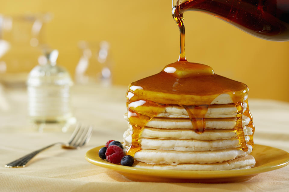 Frische Pancakes mit Ahornsirup sind doch etwas Leckeres. (Bild: Getty Images)