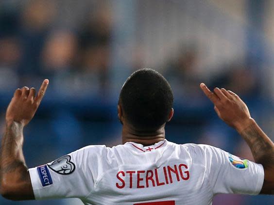 Sterling scored in the 5-1 win (AP)