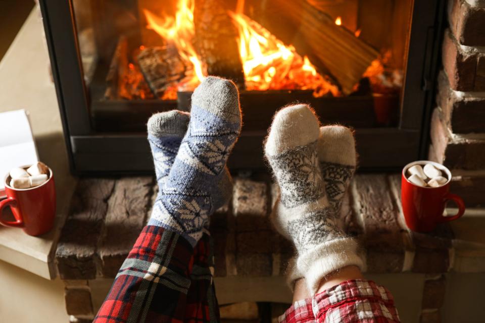 Keep your Christmas tree and decorations far from fireplaces, candles and heating units.