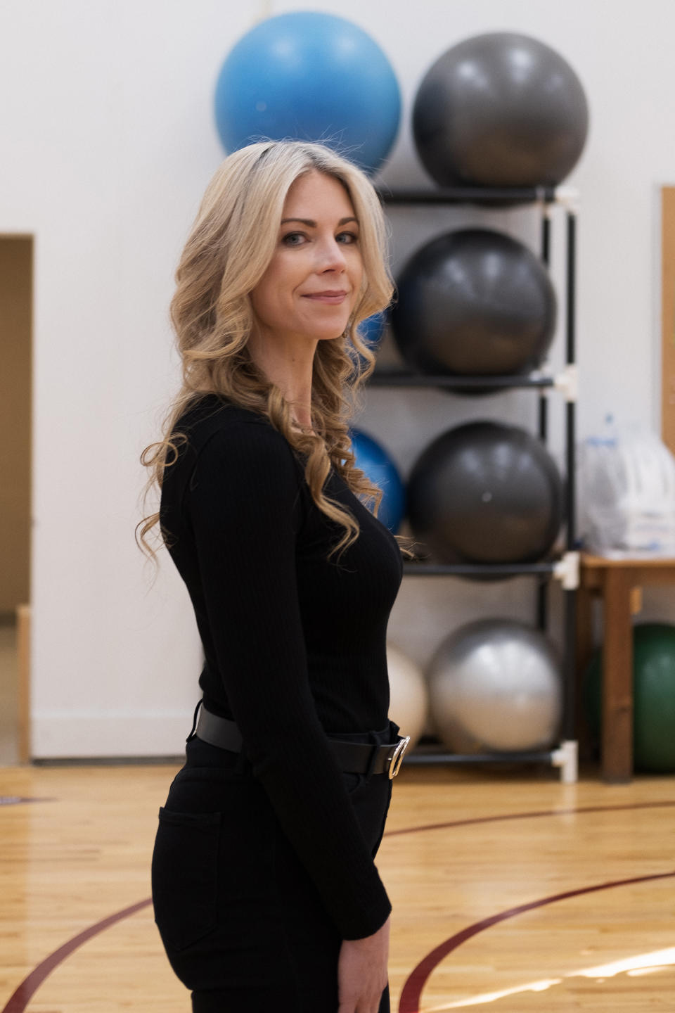 Jennifer Heisz, directora del Laboratorio NeuroFit de la Universidad McMaster, en la institución en Hamilton, Ontario, Canadá, el 12 de marzo de 2022. (Narisa Ladak/The New York Times)
