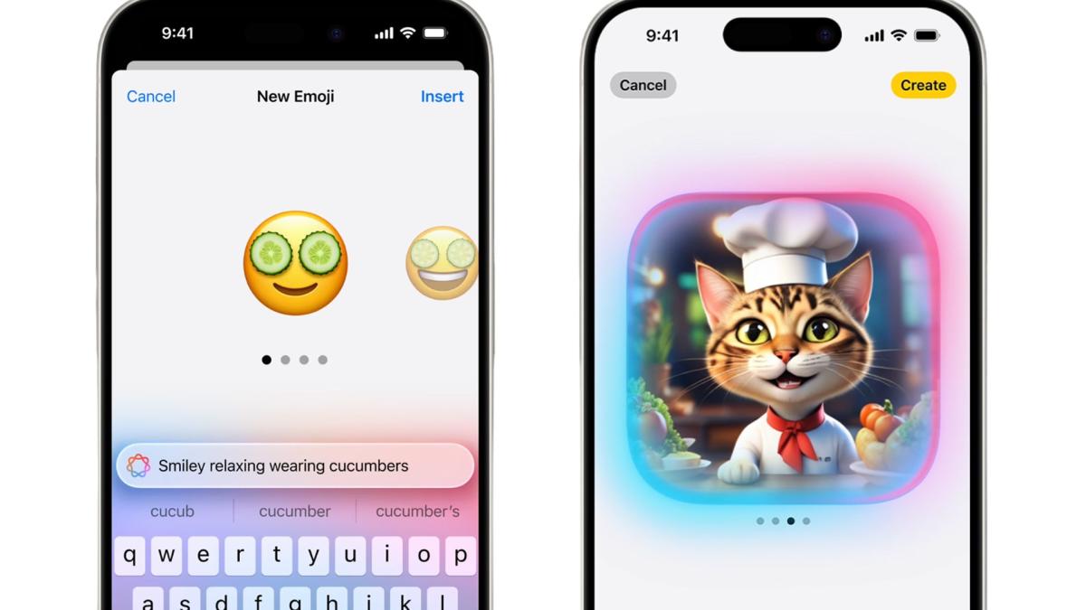 Genmoji e ferramentas de geração de imagens para iPhone supostamente adiadas para iOS 18.2
 #ÚltimasNotícias #tecnologia