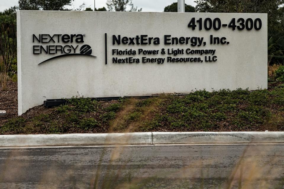 New office building for NextEra Energy in Palm Beach Gardens, Fla., on January 13, 2022.